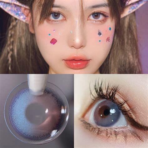 [ Holiday Deals ] Half Sugar Sunset Colored Yearly Contact Lenses ...