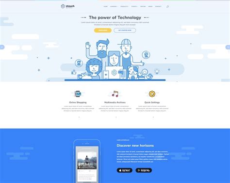 28 Technology Website Templates For Apps & Software 2020 – Avasta