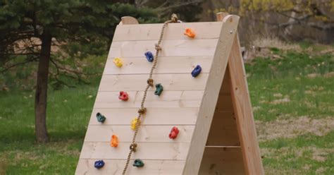 How to Build a Kid’s Climbing Wall - PureWow