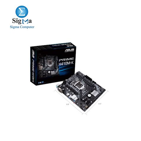 ASUS PRIME H410M -K Intel® H410 (LGA 1200) mic-ATX motherboard | 1400 EGP