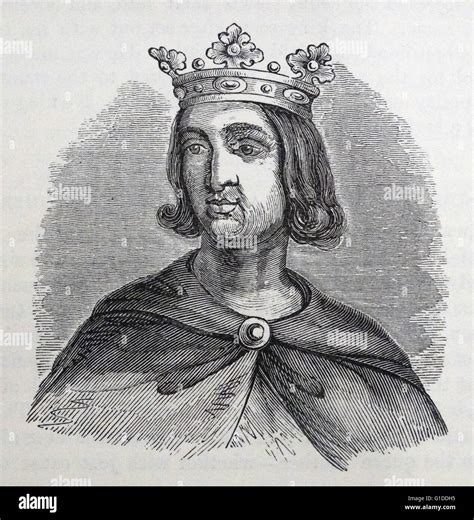 Portrait of Philip VI of France (1293-1350) the first King of France from the House of Valois ...