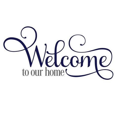 Welcome Sign SVG Welcome to Our Home SVG Welcome SVG - Etsy