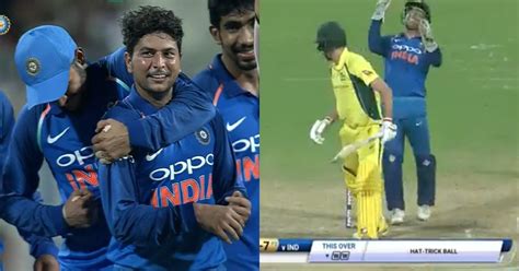 [WATCH] Kuldeep Yadav Takes Hat-Trick Against Australia In 2nd ODI ...