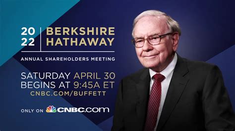 Watch Berkshire Hathaway's annual shareholders meeting on April 30 on ...