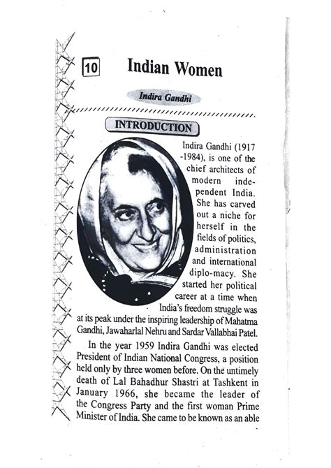 Indian Women - Indira Gandhi - 10 Indian Women Indira Gandhi INTRODUCTION Indira Gandhi ( -1984 ...