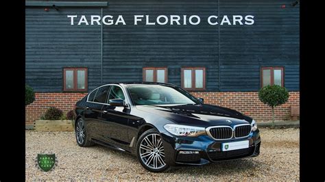 BMW 5 Series 520d xDrive M Sport 4dr Automatic in Carbon Black Metallic ...