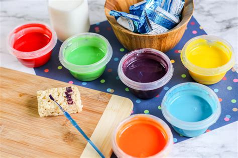 Edible Paint For Fun Food Art! - Little Bins for Little Hands