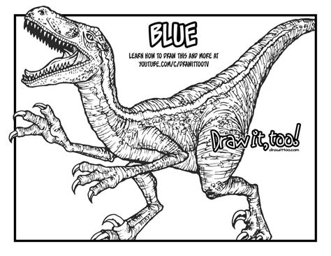 Coloring Pages Jurassic World Fallen Kingdom - subeloa11