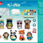 Maxi coffret plâtre moulage Plaster Friends animaux – Dès 5 ans – Maped France