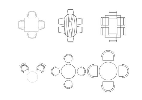 Restaurant Chair Autocad Block at Darlena Clingerman blog