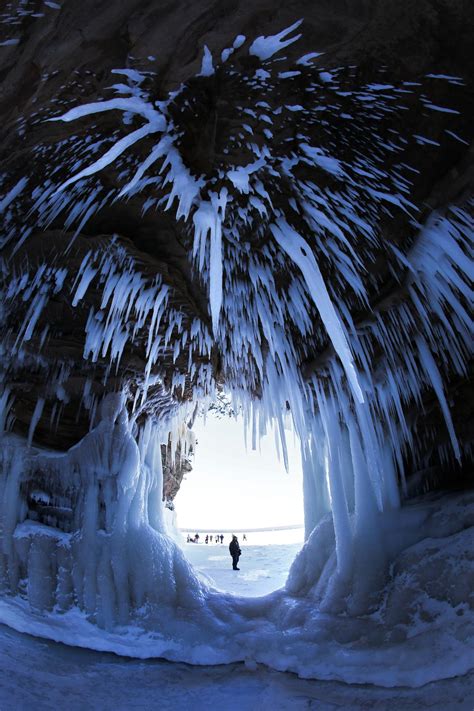 Lake Superior's dazzling ice caves