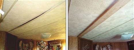 Mobile Home Ceiling Panels - Replacement, Repair, or Rebuild - Mobile Home Repair