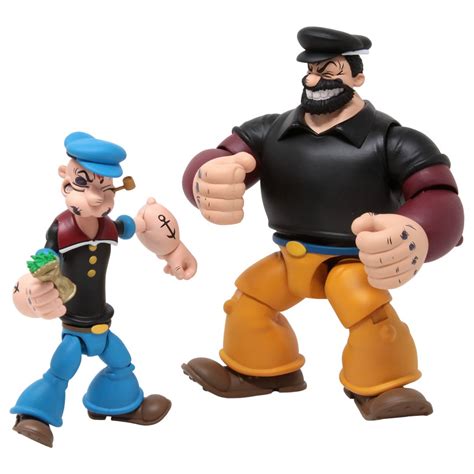 Boss Fight Studio Popeye Classics Popeye Vs Bluto 1/12 Action Figure ...