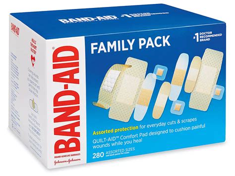 Band-Aid® Bandages - Plastic, Assorted Pack S-18326 - Uline