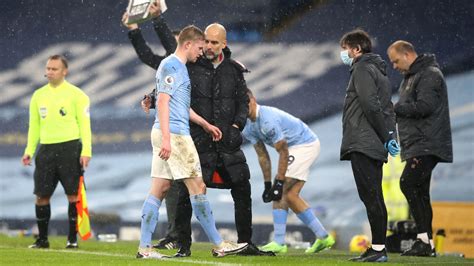 Kevin De Bruyne injury: Manchester City star out 4-6 weeks - Sports ...