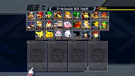 Super Smash Bros Melee All Characters - fasrrewards