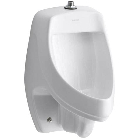 KOHLER Dexter Waterless Urinal in White-K-5016-ET-0 - The Home Depot