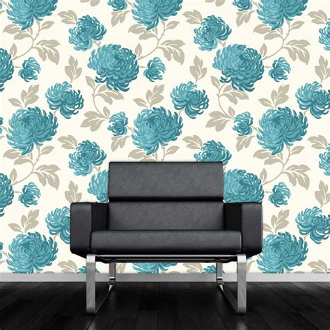 🔥 [50+] Teal Flower Wallpapers | WallpaperSafari