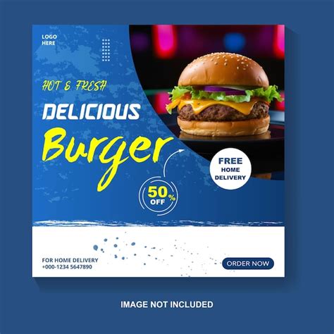 Premium Vector | Free vector american food flyer template