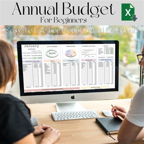 2023 Budget Template, Annual Budget, EXCEL Budget, Easy to Use Budget ...