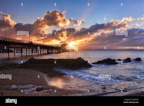 Mumbles Pier, The Mumbles, Gower Peninsula, South Wales Stock Photo - Alamy