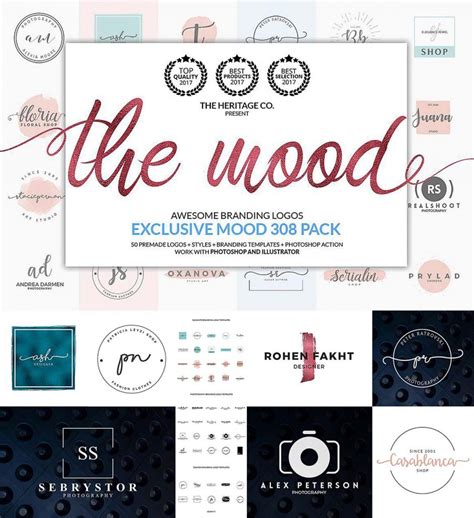 The mood branding logo templates | Free download