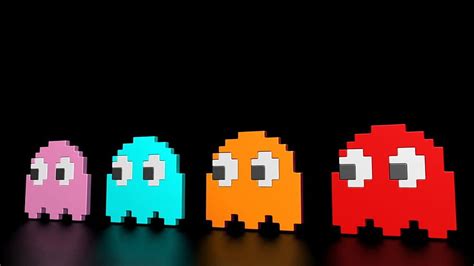 Pac Man 80s Background High Definition HD wallpaper | Pxfuel