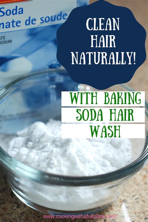 How to Clean Hair Naturally with Baking Soda Hair Wash - Cooking With a ...