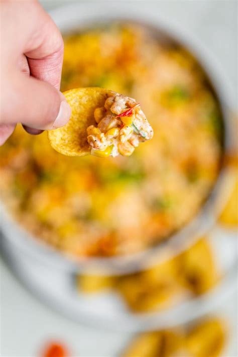 Mexican Corn Dip {the BEST Creamy Corn Dip recipe!} - WellPlated.com