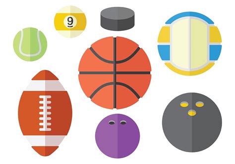 Free Sports Icons Vector 115323 Vector Art at Vecteezy