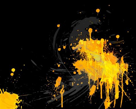 Splatter Yellow Paint Teen Room Designs, Girls Room Design, Emo Backgrounds, Wallpaper ...