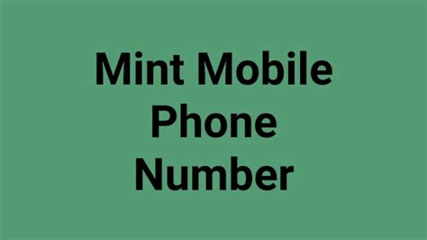 Mint Mobile Customer Service Phone Number : r/CustomerServiceNumber