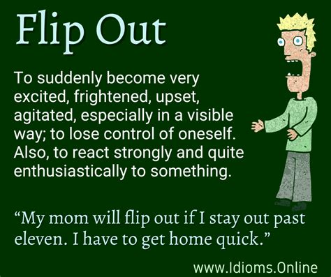 Flip Out | Idioms Online