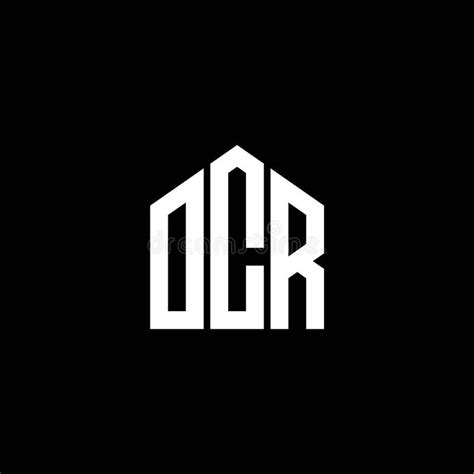 OCR Letter Logo Design on BLACK Background. OCR Creative Initials Letter Logo Concept. OCR ...