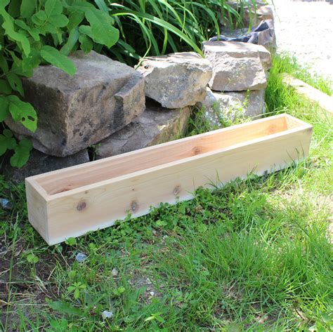 Cedar Wood Planter Box Large Outdoor Planters Wooden Boxes