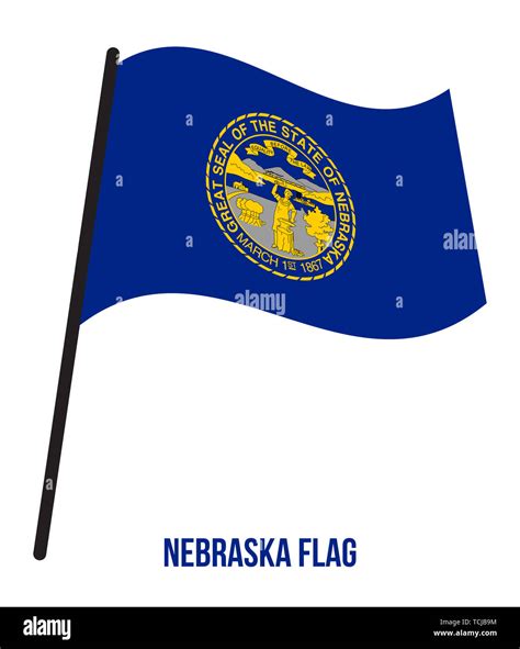 State Flag Nebraska High Resolution Stock Photography and Images - Alamy