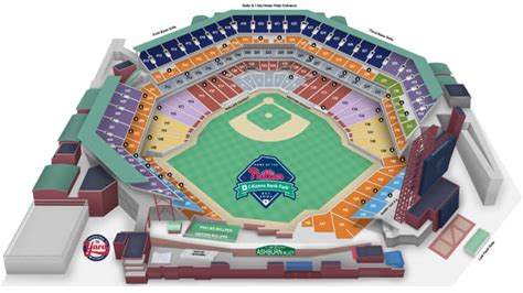 Citizens Bank Park Seating Map | Philadelphia Phillies