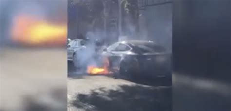 Tesla is updating its battery software following a car fire, claims ...