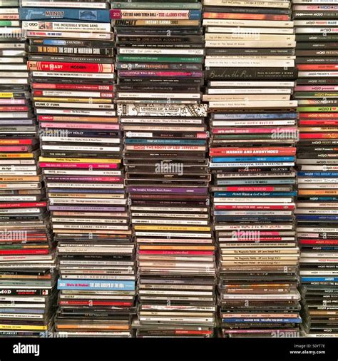 CD collection Stock Photo - Alamy