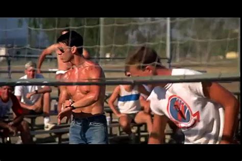 Top Gun Volleyball Scene