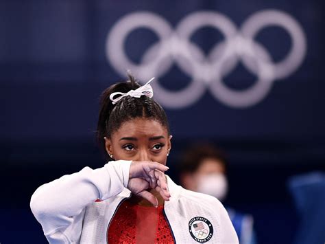 Simone Biles Reminds Us That Even Superstars Feel The Pressure | KVNF ...