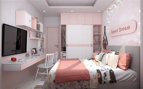 3D Interior Scenes File 3dsmax Model Bedroom Girl 134 By DungLuc