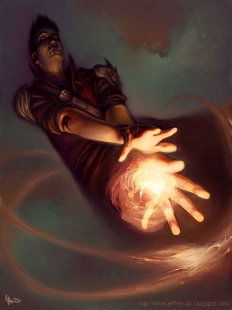 Fireball by jeffreylai on deviantART | Magician art, Fantasy wizard ...