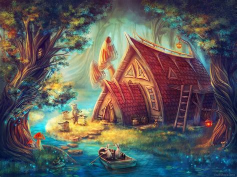 Enigmatic Fairy Tale Queen HD Wallpaper by Laxmonaut