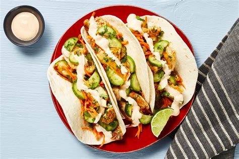 Banh-Mi-Style Chicken Tacos Recipe | HelloFresh