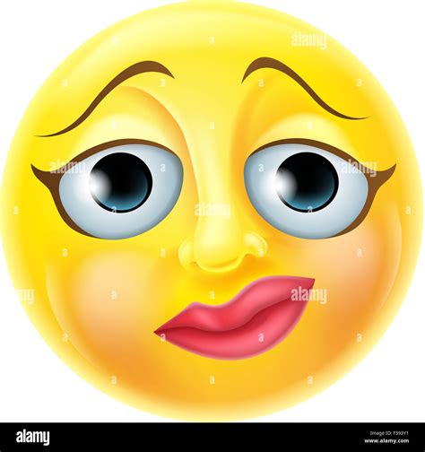 A vervous emoji emoticon smiley face character Stock Photo - Alamy