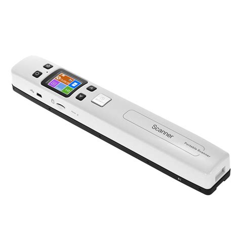 Scanner Wifi 1050DPI High Speed Portable Wand Document & Images Scanner A4 Size JPG/PDF Formate ...