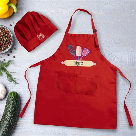 Personalized Kids Cooking Apron - CALLIE