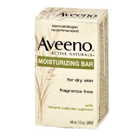 Aveeno Moisturizing Bar for Dry Skin 3.5 Oz (Pack of 4) - Walmart.com ...