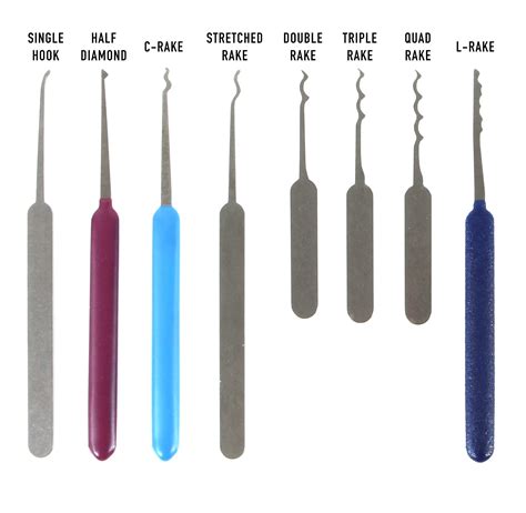 What are the different types of lock picks? - brazoshub